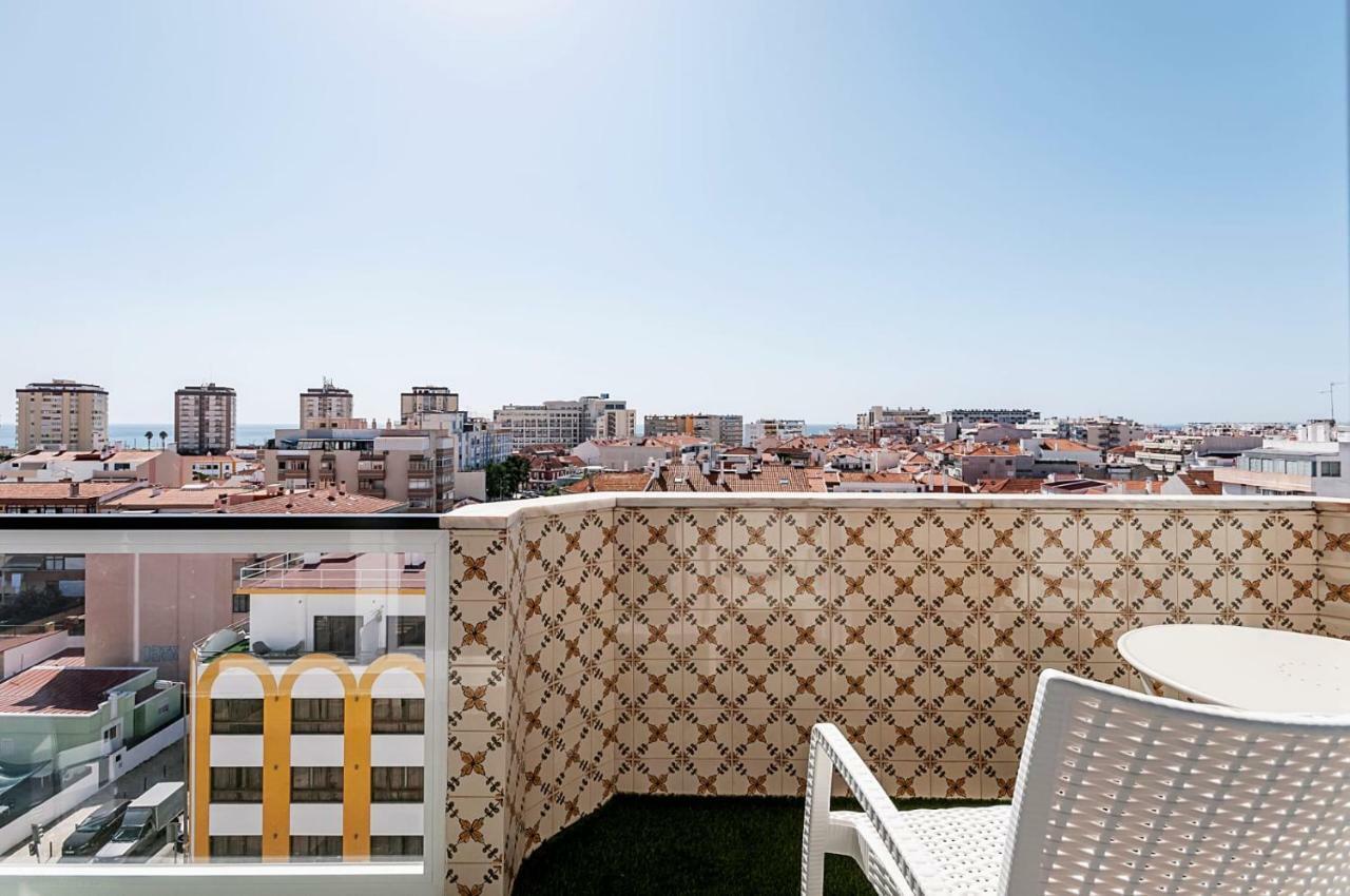 Lovely Lisboa Costa Da Caparica Seaview Apartment Экстерьер фото